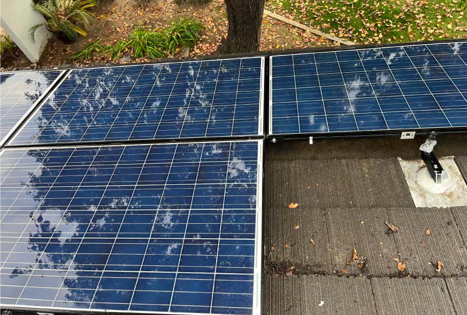 removing dust, dirt, pollen, bird droppings, and other debris